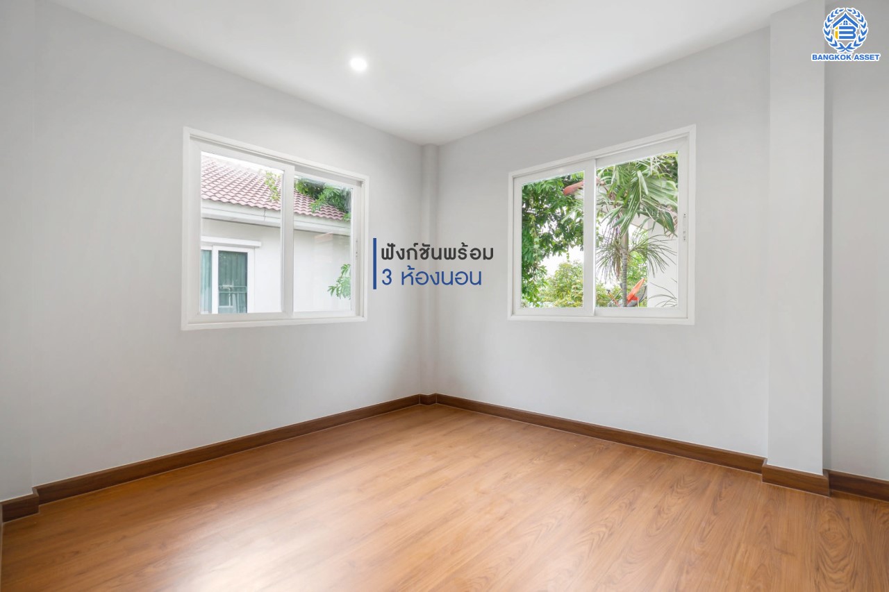 บ้านมือสองตกแต่งใหม่ คุณภาพแบรนด์ Q.House ม.คาซ่าวิลล์ ราชพฤกษ์-แจ้งวัฒนะ เนื้อที่ 50.6 ตร.ว. ฟังก์ชัน 3 ห้องนอน 2 ห้องน้ำ จอดรถได้ 2 คัน ทำเลศักยภาพ ติดถนนราชพฤกษ์ ใกล้ทางด่วน และเซ็นทรัลแจ้งวัฒนะ